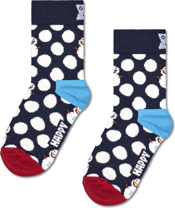Image du produit Happy Socks Kids Big Dot Snowman (Une unité par pack, 28 - 31)