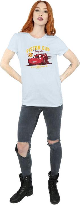 Immagine prodotto Disney Cars Piston Cup Champion Maglietta Ampia Donna (S)