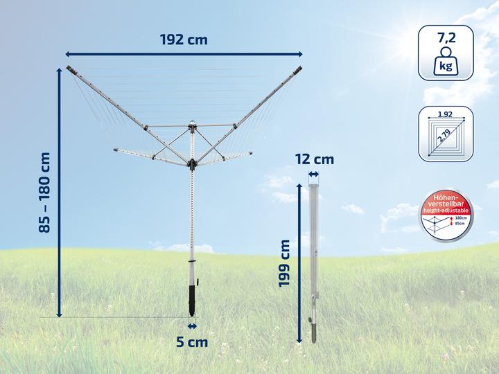 Immagine prodotto Leifheit Avvio rapido di LinoLift 600 (60 m)