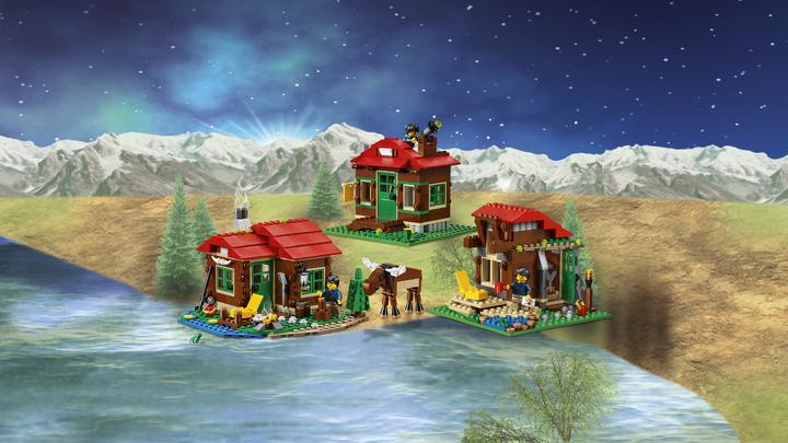 Produktbild LEGO Hütte am See (31048, LEGO Creator Expert)