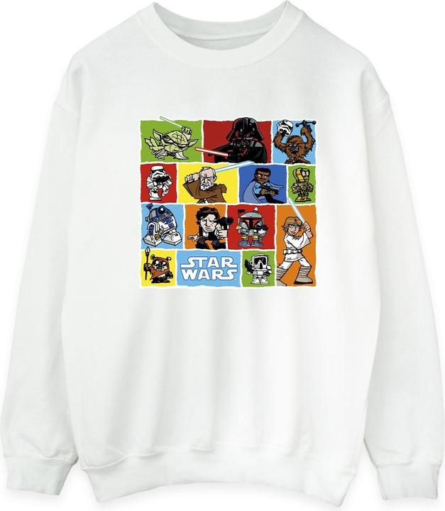 Star Wars Comic Drawing Montage Sweatshirt (M)