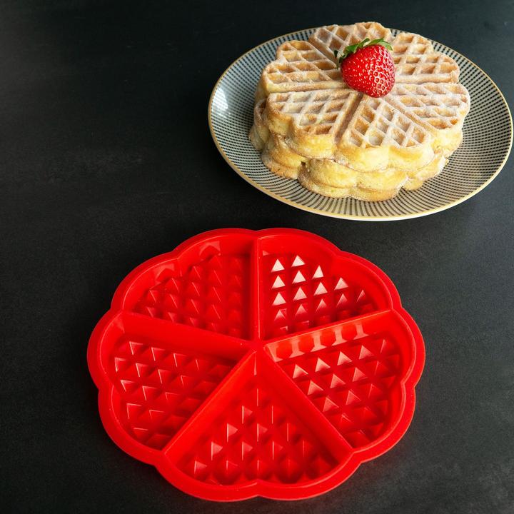 Image du produit Intirilife 2er Set Silikon Waffelformen (18.50 cm)