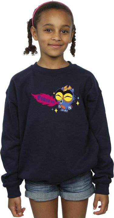 Actual product image Disney Girls Big Hero 6 Baymax Fred Fired Up Sweatshirt (104)