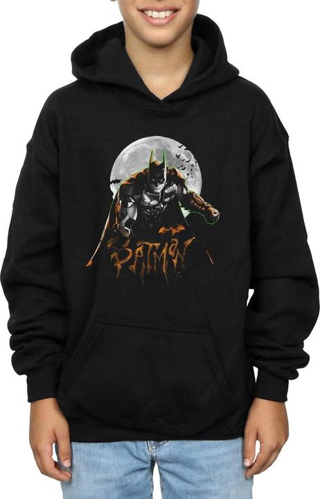 Image du produit - Sweat à capuche BATMAN ARKHAM KNIGHT HALLOWEEN MOON - Garçon (152, 158)