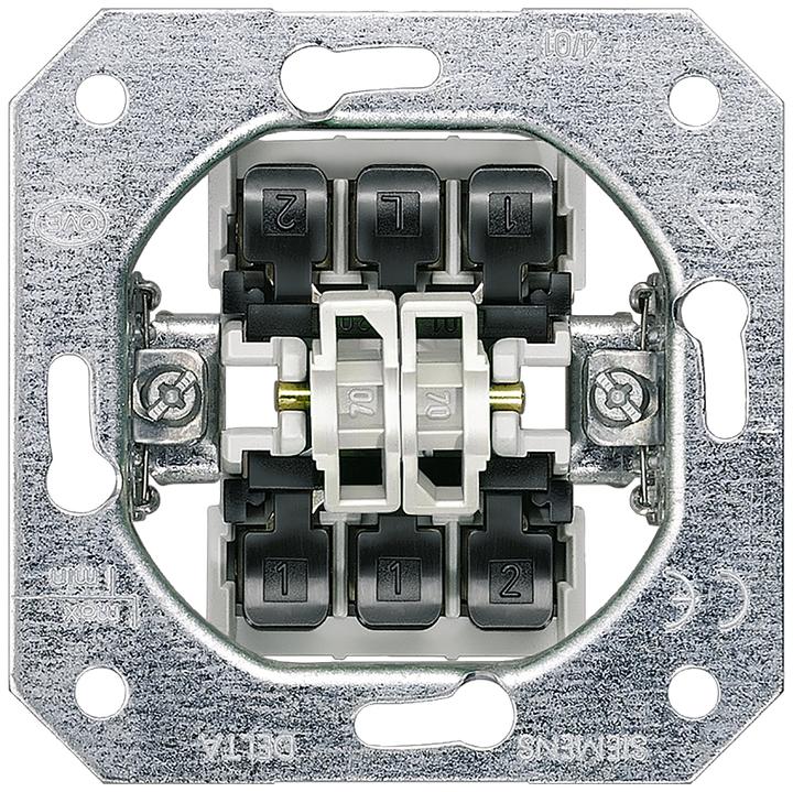 Actual product image Siemens Switch program blinds switch