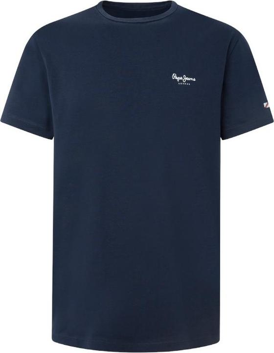 Actual product image Pepe Jeans Original Basic T-Shirt Short Sleeve Navy (L)