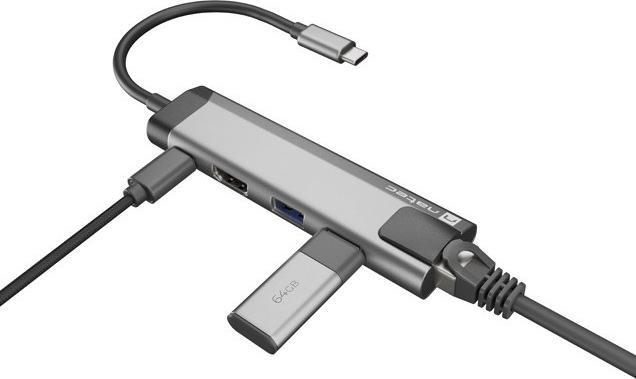 Actual product image Genesis NATEC Multiport Fowler Go USB-C (USB-C, 2 Ports)