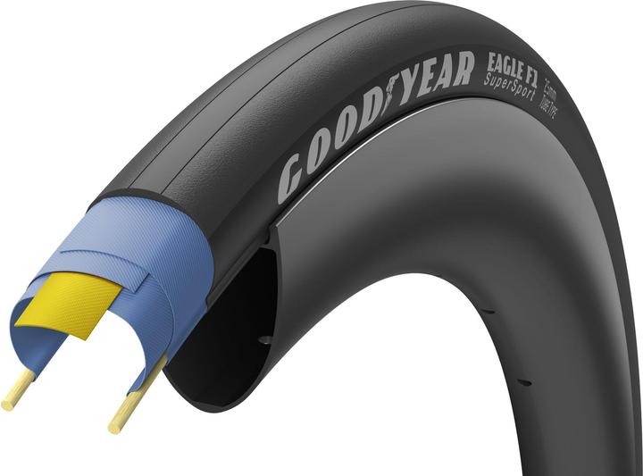 Actual product image Goodyear Eagle F1 SuperSport Tube Typ. (28 x 1.25, 25-622)