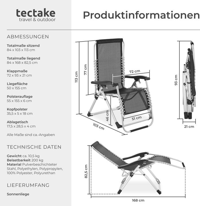 Immagine prodotto tectake Nuvola (103 cm)