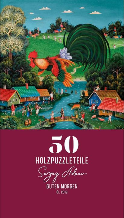Actual product image DaVici Puzzle - Good morning (50 pieces)