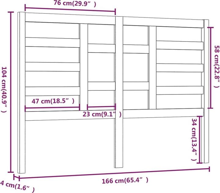 Immagine prodotto VidaXL Edan (166 x 4 x 104 cm)