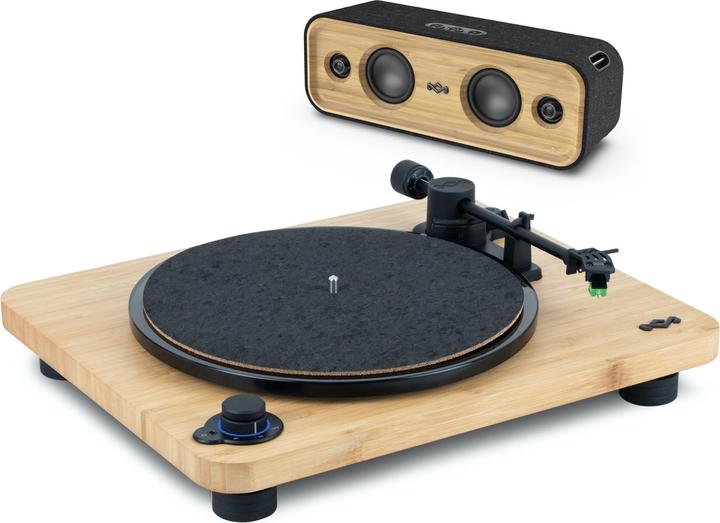 Image du produit House of Marley Stir It Up LUX Turntable + Get Together 2 (Automatique)