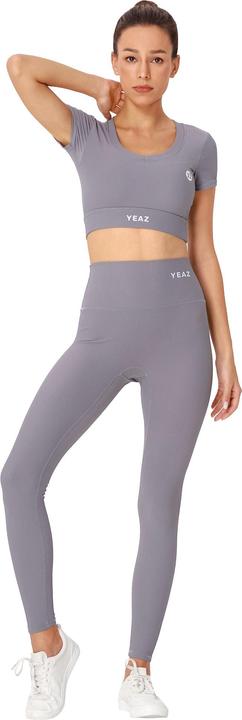 Image du produit Yeaz CLUB LEVEL SET Haut court Leggings L (Grey) (L)