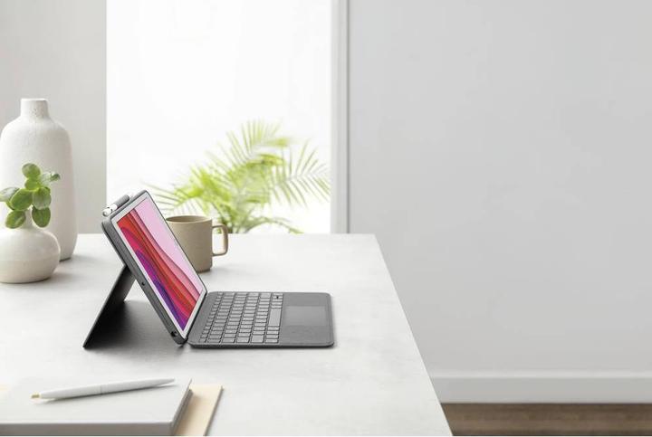 Image du produit Logitech Combo Touch (DE, iPad 2019 (7e gène), iPad 2020 (8. Gen), iPad 2021 (9e génération))
