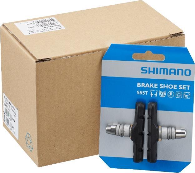Actual product image Shimano Brake pads S65T for aluminium rims 1 pair (Shimano, Rubber)