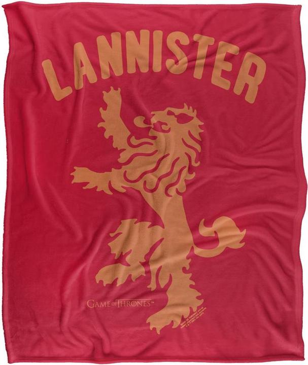 Produktbild Game of Thrones Decke Lannister Wappen