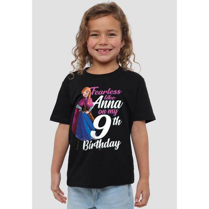 Immagine prodotto Disney Frozen Fearless Like Anna Maglietta Nono Compleanno Bambini (104)
