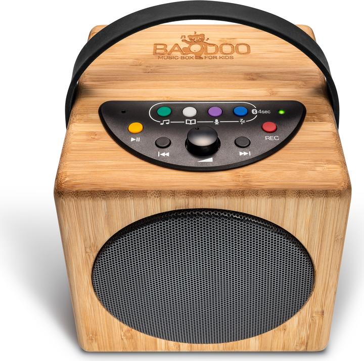 Kidz Audio BADOO Kinderlautsprecher (Deutsch, Italienisch, Englisch, Französisch)