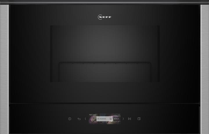 Actual product image Neff N 70, Built-In Microwave, Stainless steel, NR4GR31N1