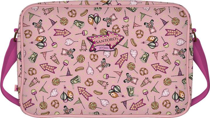 Produktbild Gorjuss Schultasche Carousel Lachsfarben (35 x 26.5 x 10.5 cm)
