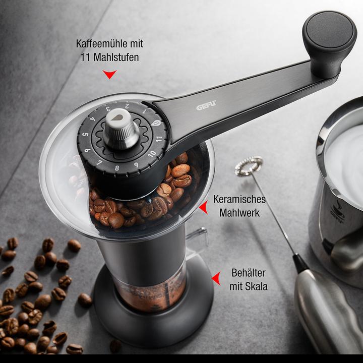 Actual product image GEFU Coffee grinder Lorenzo black