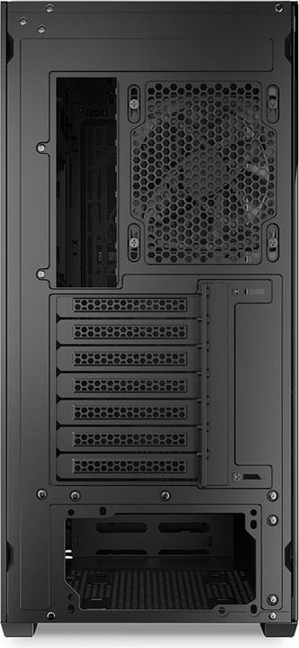 Actual product image Sharkoon AK5G RGB Black ATX (black) (ATX, Mini-ITX, mATX)