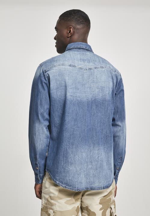 Actual product image Brandit Riley Denimshirt (S)