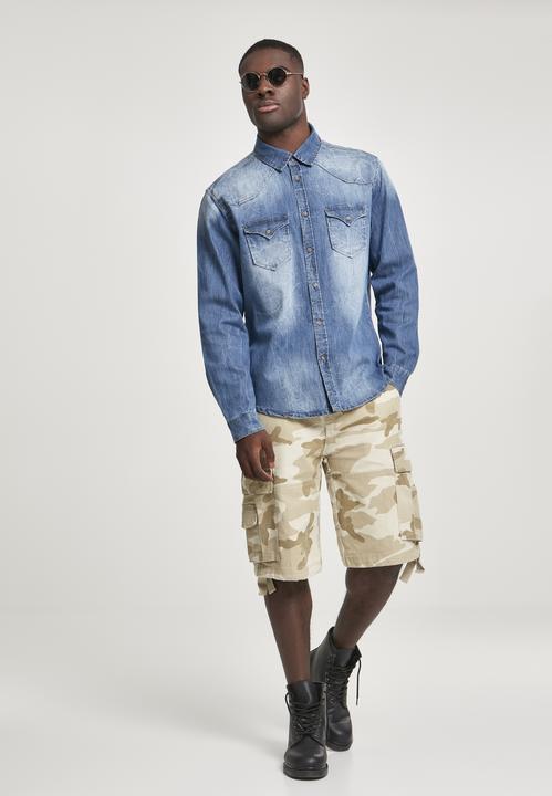 Actual product image Brandit Riley Denimshirt (S)