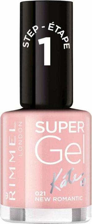 Rimmel London Super Gel By Kate STEP1 (021 New Romantic, Farblack)