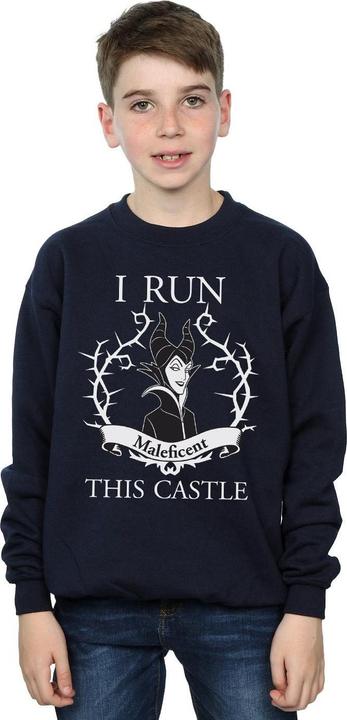 Image du produit Disney - Sweat MALEFICENT RUN THIS CASTLE - Garçon (116)