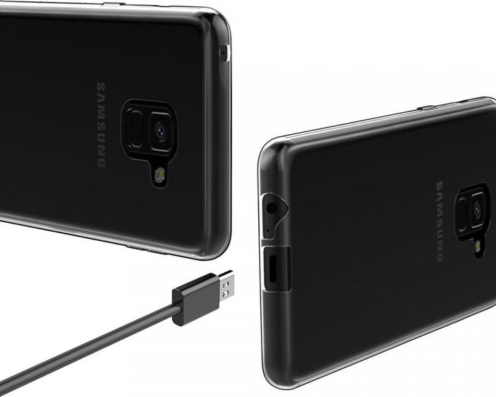 Actual product image Screenguard Samsung Galaxy A8 2018 Flexible TPU Clear Case (Samsung Galaxy A8 (2018))