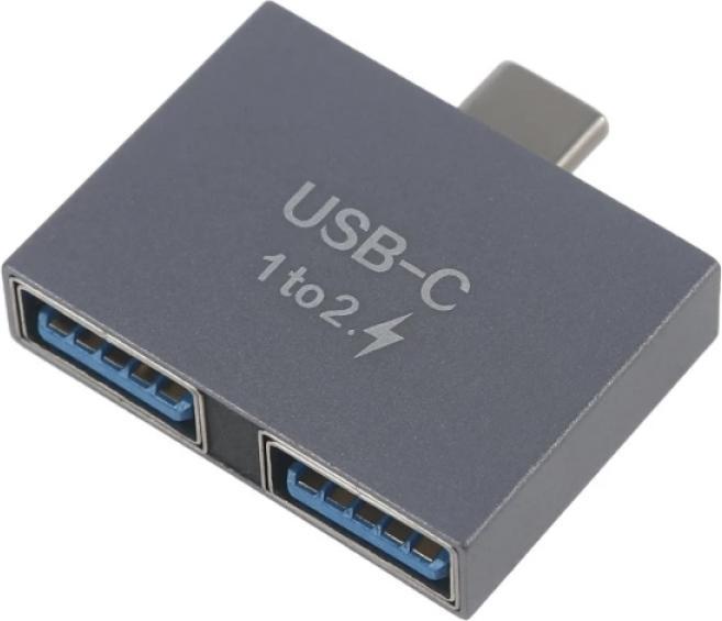 PowerGuard Adaptateur de charge USB-C vers double USB-A Splitter (USB 3.0)