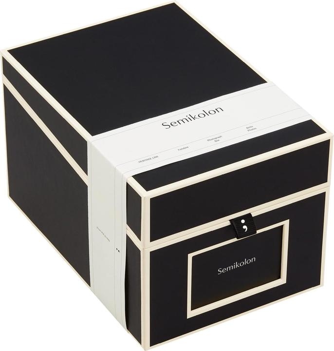 Actual product image Semikolon Fotobox Schwarz (9 x 13 cm, 10 x 15 cm)
