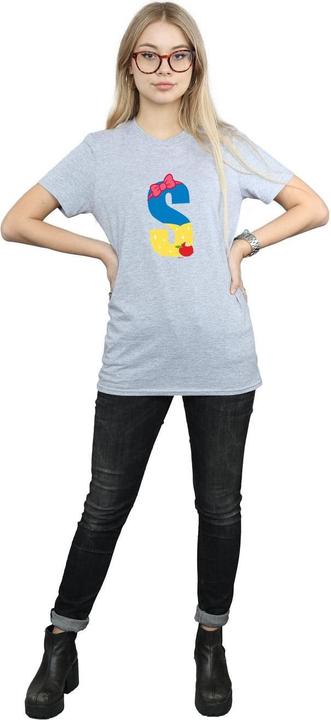 Immagine prodotto Disney Alphabet S Is For Snow White Maglietta Ampia Donna (M)