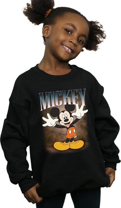 Produktbild Disney Mickey Mouse Tongue Montage Sweatshirt Mädchen (152, 158)