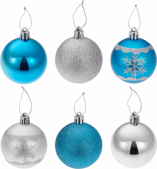 Actual product image tectake Christmas baubles (64 -part)