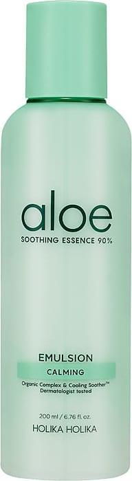 Holika Holika Aloe Soothing Essence 90% Emulsion Moisturizing Emulsion From Aloe 200Ml (200 ml, Gesichtswasser)