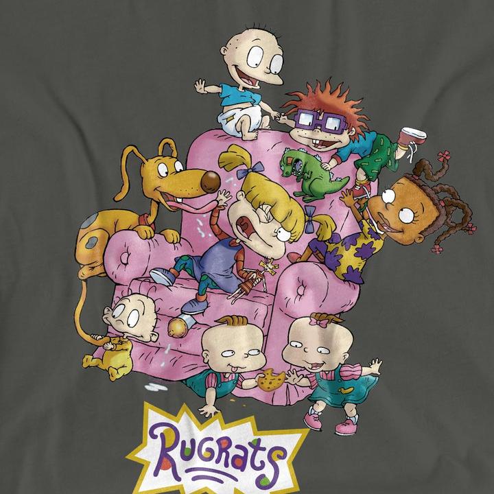 Actual product image Rugrats Unisex Adult Chair T-Shirt (XL)