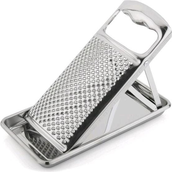 Actual product image Bianchi Cheese grater with container Stainless steel 24.5x10.5x5 cm