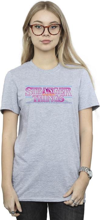 Image du produit Netflix - T-shirt STRANGER THINGS RETRO TITLE - Femme (XXL)