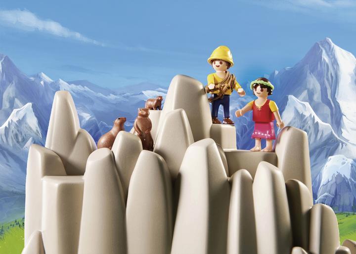 Actual product image Playmobil At the crystal lake with Heidi, Peter and Clara (70254, Playmobil Heidi)