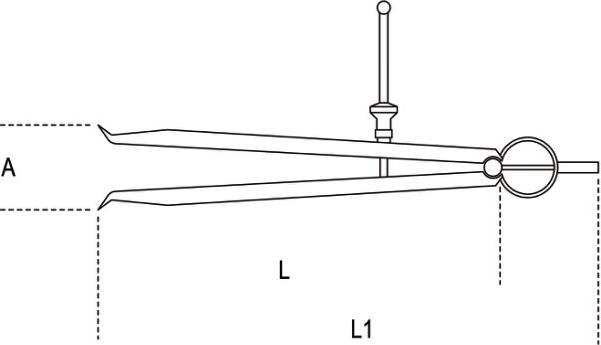 Actual product image BETA CYRKIEL TRASERSKI 300mm