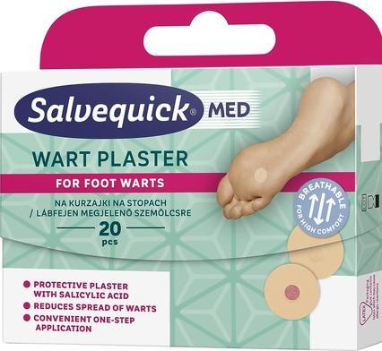 Produktbild Salvequick Wart Plaster slices for warts 20pcs. (20 x)