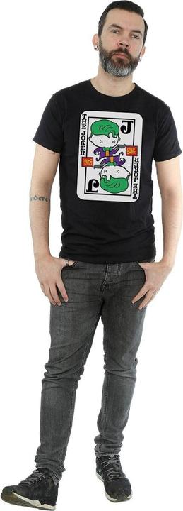 Actual product image Mens Chibi Joker Playing Card T-Shirt (XL)