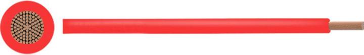 Actual product image RND Electronics Stranded wire PVC 0.5mm² Copper only Red H05V-K 100m (100 m)
