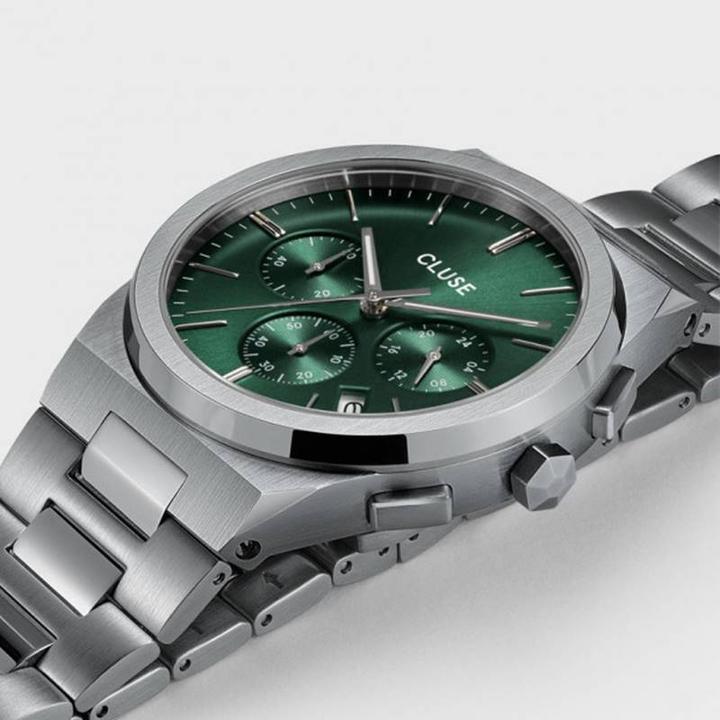 Produktbild Cluse Vigoureux Chrono Silver (Chronograph, 40 mm)