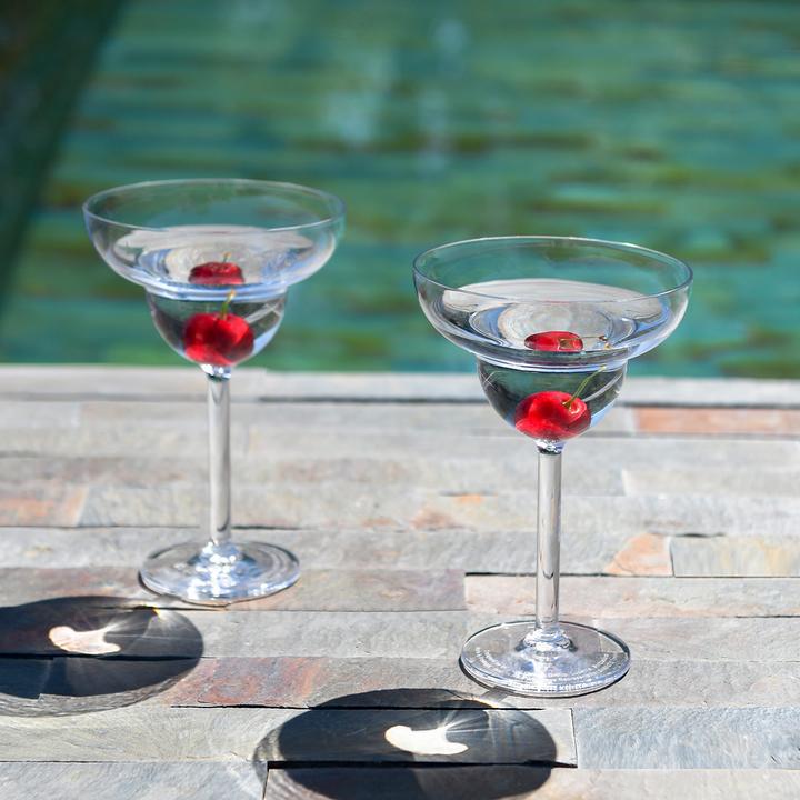 Actual product image Bodum 4 Margarita glasses made of resistant and reusable plastic (Margarita glasses)