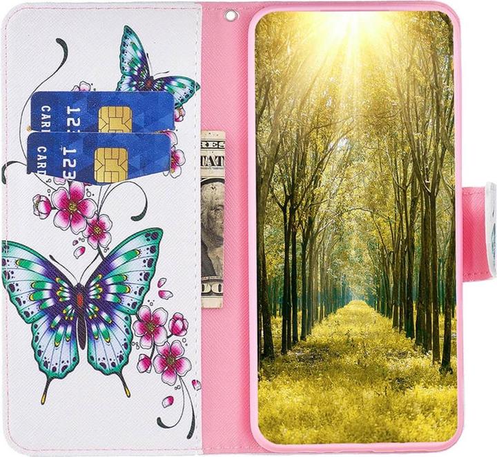 Image du produit Cover-Discount Xiaomi Redmi Note 13 Pro - Étui Papillon blanc (Xiaomi Redmi Note 13 Pro 5G, Xiaomi Poco X6)