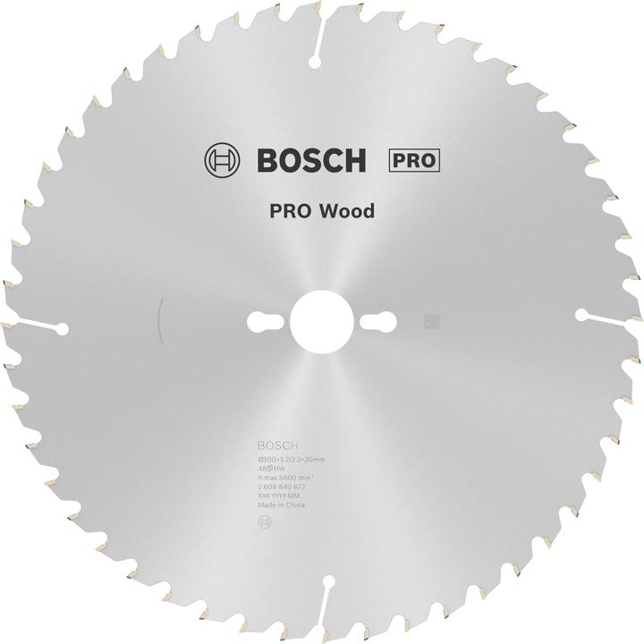 Produktbild Bosch Professional Zubehör PRO Wood Kreissägeblatt, 300 x 3.2 x 30 mm