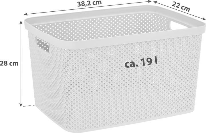 Actual product image Luca Bessoni Diamond storage basket